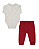 Conjunto Bebê Masculino Body Calça em Suedine Paraíso 19117 - Imagem 3