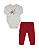 Conjunto Bebê Masculino Body Calça em Suedine Paraíso 19117 - Imagem 2