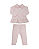 Conjunto Bebê Feminino Bata e Calça em Suedine Paraíso 19118 - Imagem 2