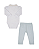 Conjunto Bebê Feminino Luxo Body e Calça Paraíso 19137 - Imagem 4
