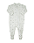 Macacão Bebê Malha Zíper Duplo Pezinhos Bordados Letut 19656 - Imagem 2