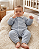 Macacão Bebê Masculino Pelo Gola Bordado Bumbum Letut 19688 - Imagem 2