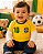 Camiseta Bebê Brasil Seleção Camisa 10 Pingo Doce - 517 - Imagem 1