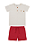 Conjunto Bebê Menino Camiseta Bolsinho Shorts Letut LT19747 - Imagem 2
