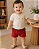 Conjunto Bebê Menino Camiseta Bolsinho Shorts Letut LT19747 - Imagem 1