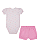 Conjunto Bebê Menina Body e Shorts Ursinho Letut LT19787 - Imagem 3