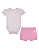 Conjunto Bebê Menina Body e Shorts Ursinho Letut LT19787 - Imagem 2