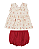 Conjunto Bebê Menina Blusa Laço e Shortinho Letut LT19803 - Imagem 2