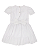 Vestido Bebê Branco Batizado com renda Paraíso 20111 - Imagem 3