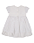 Vestido Bebê Branco Batizado voil trabalhado Paraíso 20093 - Imagem 3