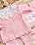 Saída de Maternidade Feminina Tricô Rosa Bebê Tricô MM207 - Imagem 2