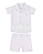 Conjunto Bebê Masculino Batizado 4 Pças Branco Paraíso 19965 - Imagem 2
