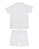 Conjunto Bebê Masculino Batizado 4 Pças Branco Paraíso 19965 - Imagem 3