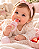 Porta-Frutinha Bebê Rosa Silicone Pimpolho 301664 - Imagem 1