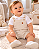 Conjunto Bebê Masculino Batizado Jardineira Paraíso 19952 - Imagem 2