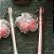 Caneta Gel Sakura - Flor com lantejoulas - Imagem 2