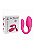 Vibrador de Casal com Sugador e Pulsação Dibe II - Sexy Import - Pink - Imagem 1
