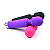 Vibrador Varinha Mágica - 10 Vibrações  – Recarregável - Rosa - SI - Imagem 2