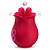 Magic Rose Vibrador em formato de flor – Rosa Estimuladora de Clitóris com Pulsação - Imagem 1