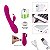 Vibrador Ponto G e Estimulador Clitoriano Violet – Recarregável - Imagem 5