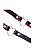 Coleira Bondage com Coração – Choker Preto e Vermelho - Imagem 4