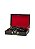 Kit Maleta Bondage de Luxo Vermelho com Algemas, Tornozeleira, Venda e Chicote - Imagem 6