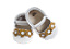 Sapato Moccs Camel Margaridas - Imagem 1