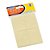 Bloco de Anotaçoes Amarelo c/400 - BRW - Imagem 1
