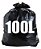 Saco De Lixo 100lt (85cmx75cm De Boca) - Micra 0,8 50 Un - Imagem 1