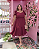 VESTIDO ELOÁ MARSALA - Imagem 1