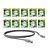 Cabo de Rede Patch Cord Cinza U/UTP CAT.5e CMX 2,5 Metros - Imagem 3
