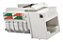 Conector Keystone RJ45 Fêmea Furukawa Sohoplus Cat5e T568A/B - Kit 8 Peças - Imagem 2