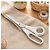 Tesoura Inox Supercort 8 Pol Uso Geral Branco - Imagem 4