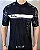 CAMISA DE CICLISMO PRETA COM DETALHE CAMUFLADO - Imagem 1