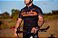 CAMISA DE CICLISMO PRETA E LARANJA - Imagem 2