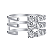 Anel Triplo Shine - Imagem 1