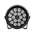 PAR LED INDOOR SLIM BRIWAX DE PLASTICO 18X12W RGBW - BX 342 - Imagem 2
