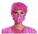 Touca Sanfonada Rosa Pink 100un - ProtClean - Imagem 2