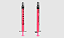 Kit Medtx - agulha de aplicação 34g + agulha de aspiração 25g + seringa 1ml (Caixa c/ 25un) - Imagem 3