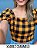 BLUSA CROPPED BRUNA XADREZ - Imagem 2