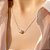 Conjunto esfera colar e brincos em banho de ouro 18k - Imagem 2