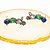 Brinco ear cuff banhado em ródio negro com zircônias coloridas - Imagem 3