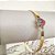 Bracelete banhado em ouro 18k com coração cravejado de zircônias coloridas - Imagem 2
