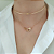 Choker banhado em ouro 18k com nó - Imagem 2