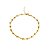 Pulseira de bolinhas banhada em ouro 18k - Imagem 1