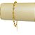 Pulseira de bolinhas banhada em ouro 18k - Imagem 3