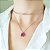 Choker banhado em ródio branco com nó - Imagem 2
