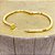 Bracelete inspiração prego em banho de ouro 18k - Imagem 2