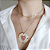 Choker corrente Laminada em banho de ouro 18k - Imagem 2