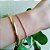 Pulseira lisa em banho de ouro 18k - Imagem 2